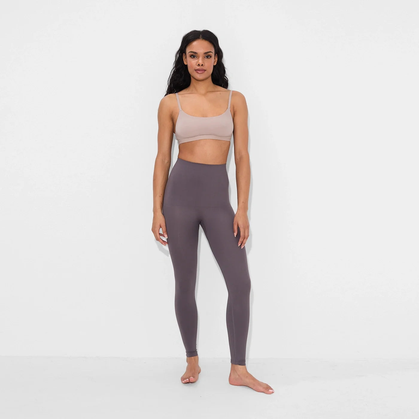 Naadloze shaping legging met hoge band