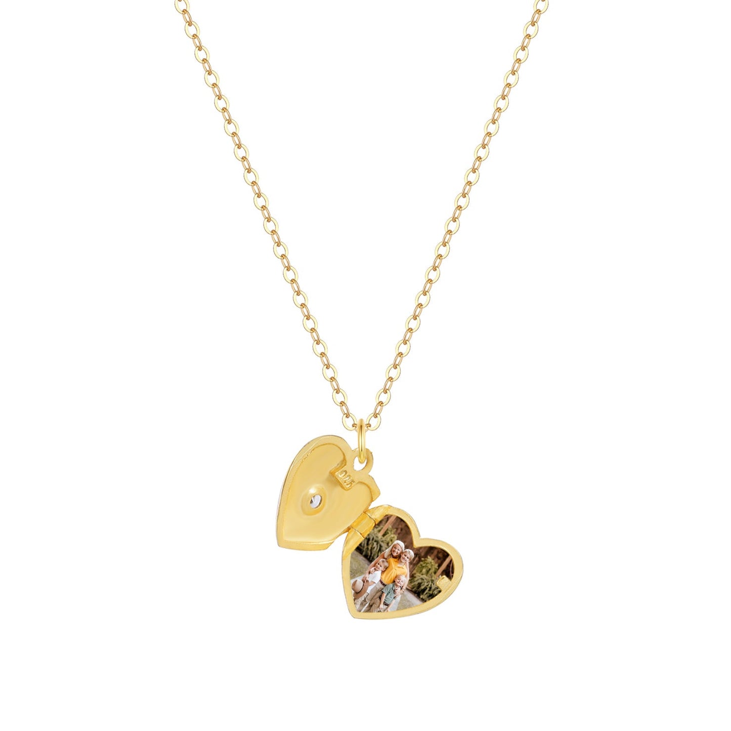 Isabella Hart Medaillon Ketting