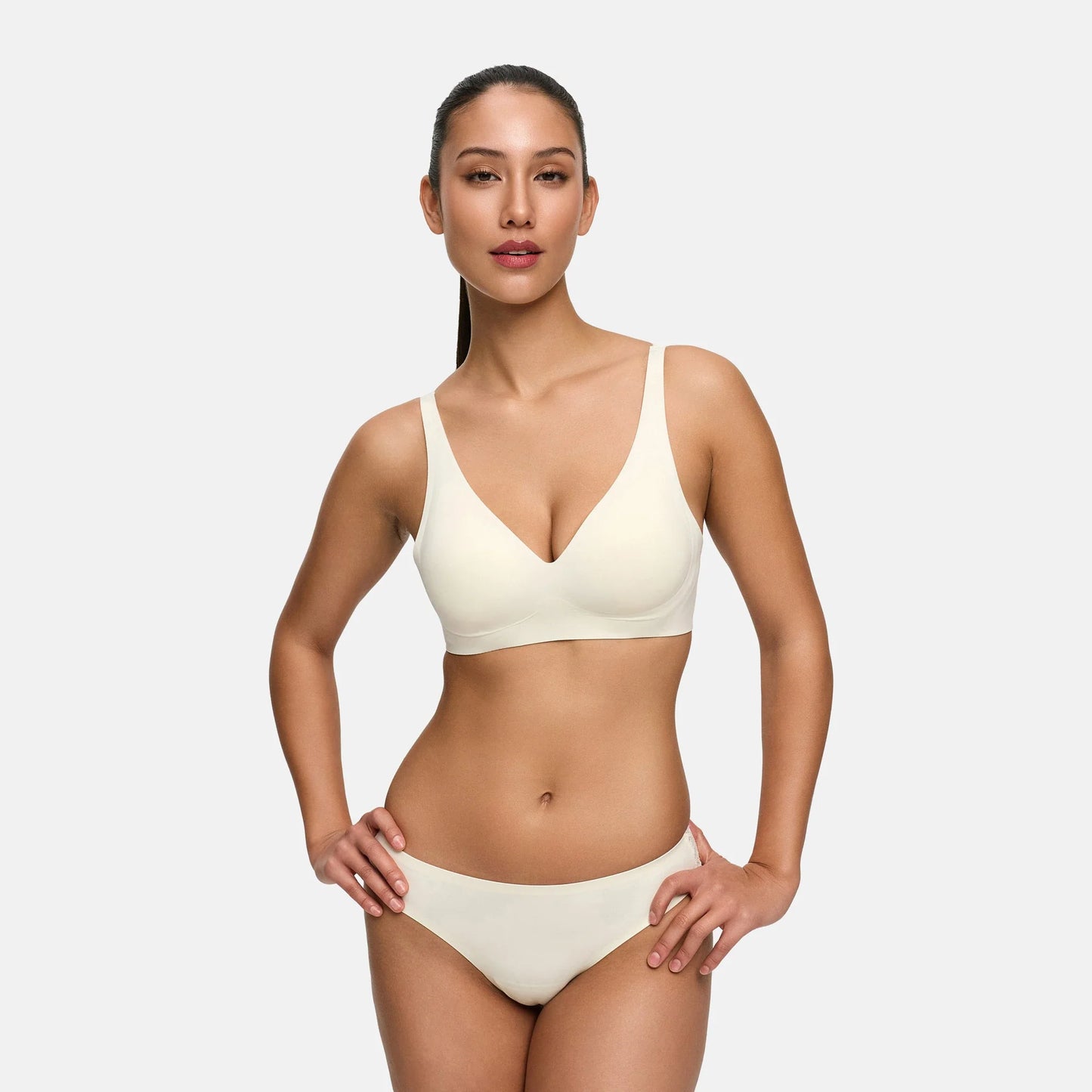 Naadloze string met kant | 3-pack