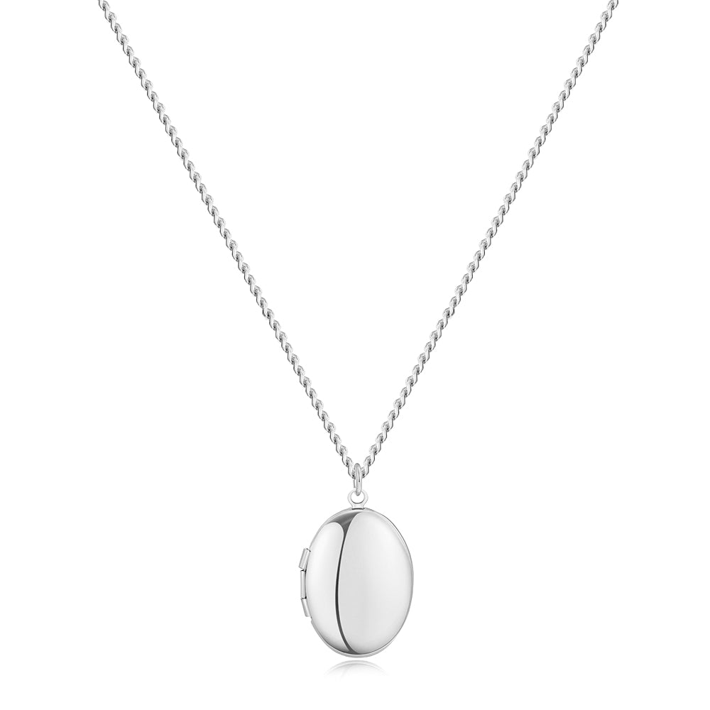 Medaillon Ketting met Initiaal