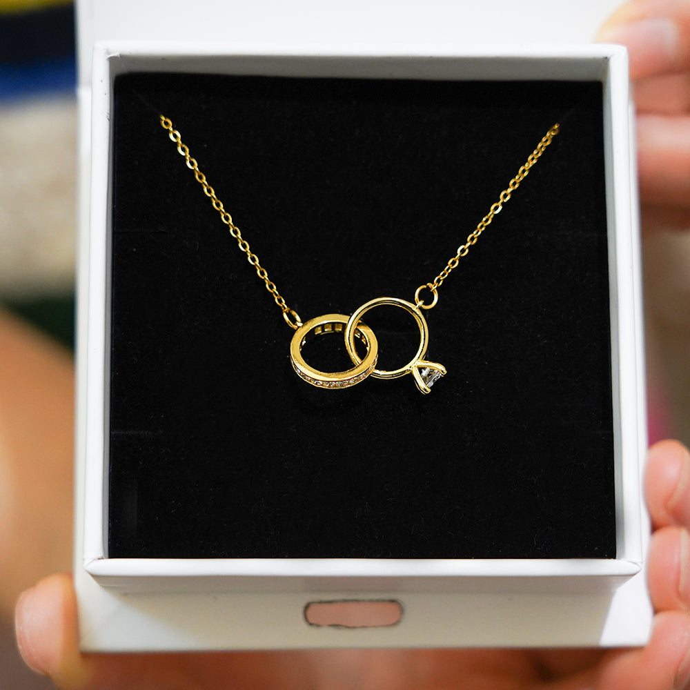 Belofte Ring Ketting