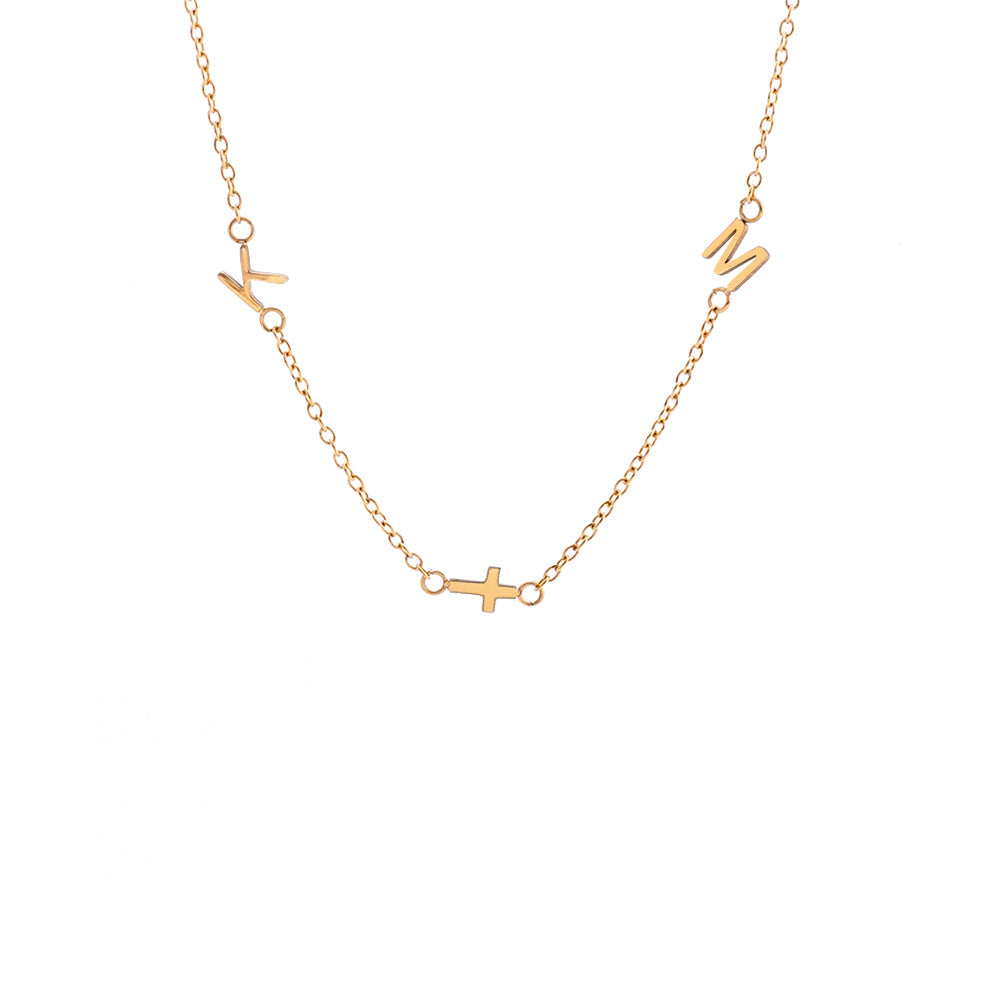 Fijne Ketting met Drie Hangers
