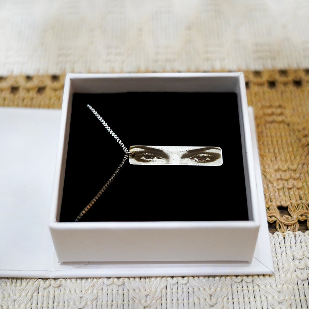 Gepersonaliseerde Fotoketting met Ogen