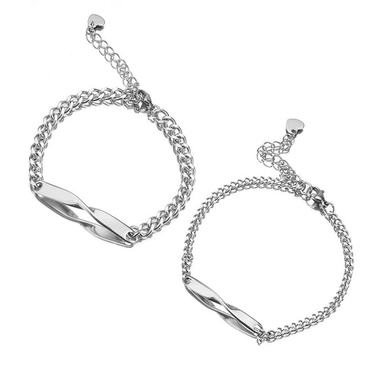 Infinity Armbandenset voor Koppels