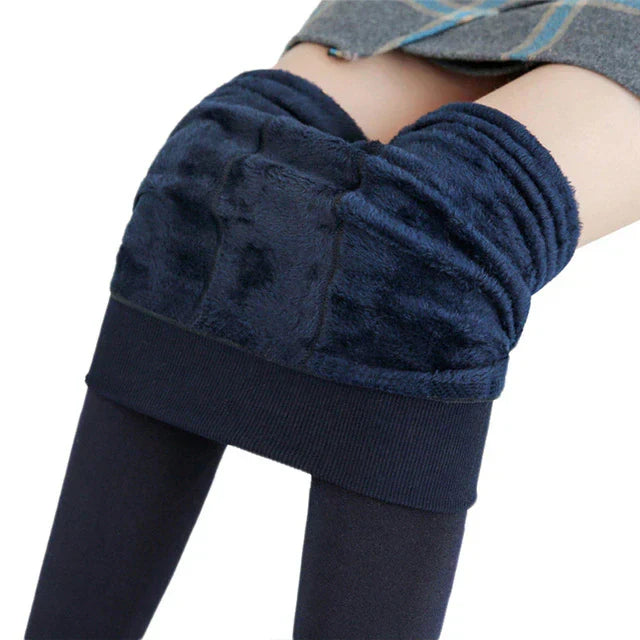 Fluwelen legging met hoge taille – Alice