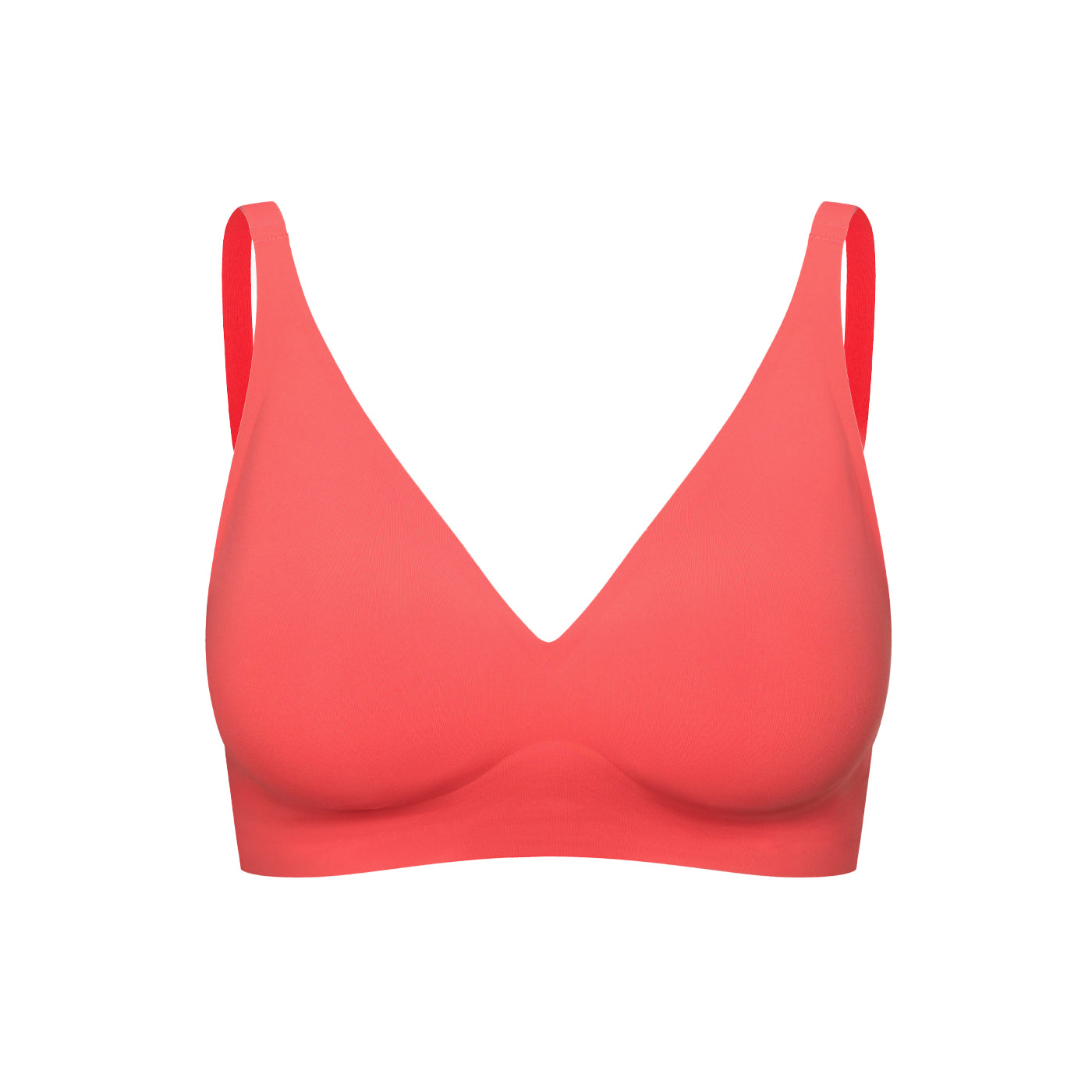 Naadloze push-up bh zonder beugel