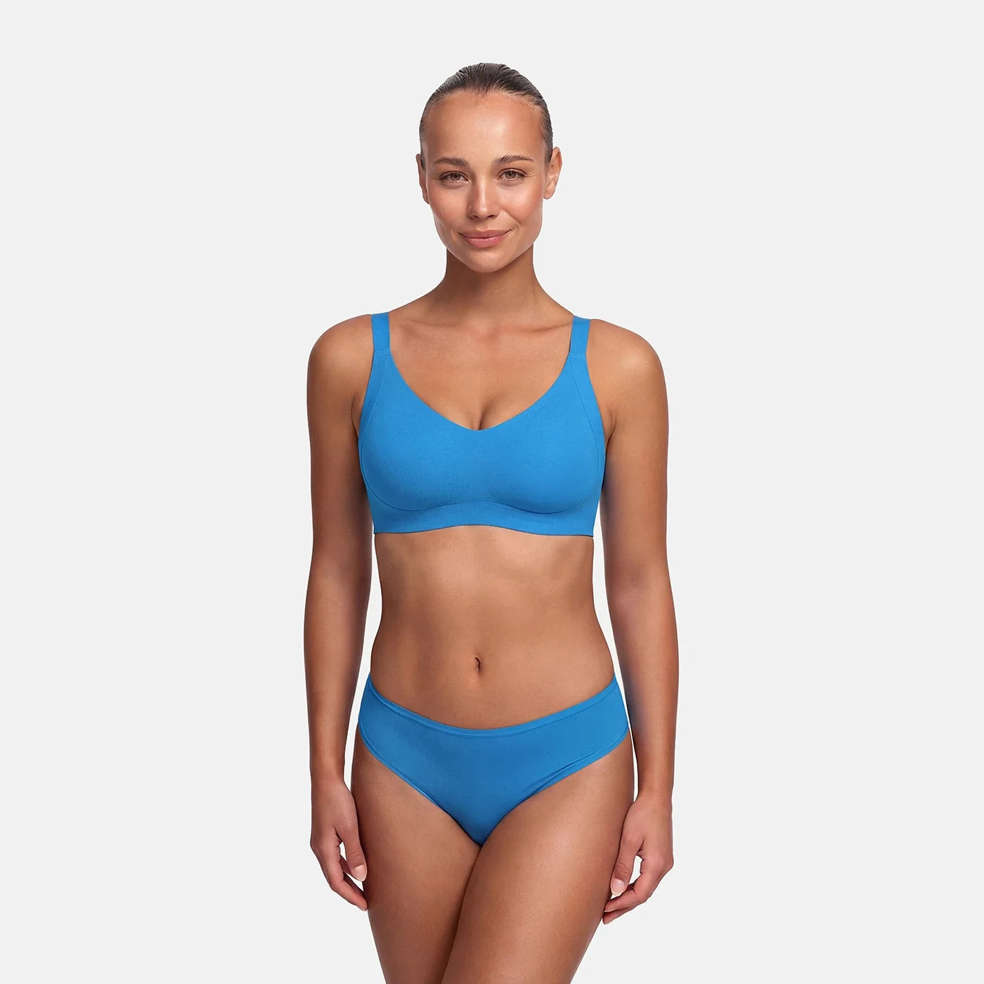 Naadloze push-up bh zonder beugel