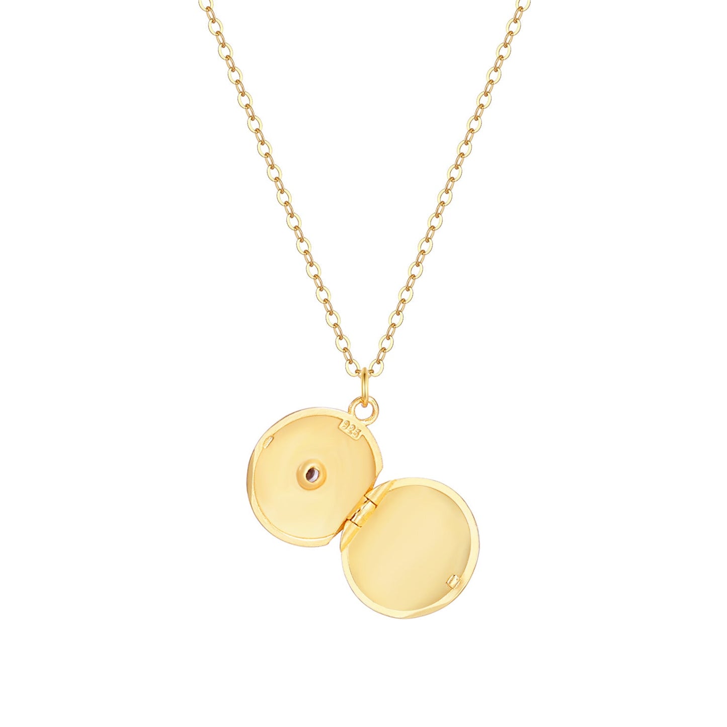Isabella Hart Medaillon Ketting