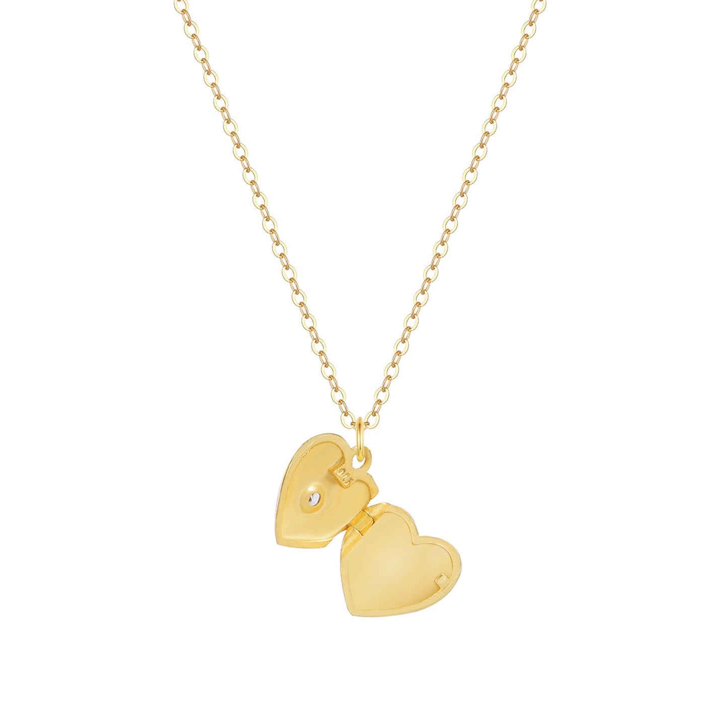 Isabella Rond Medaillon Ketting