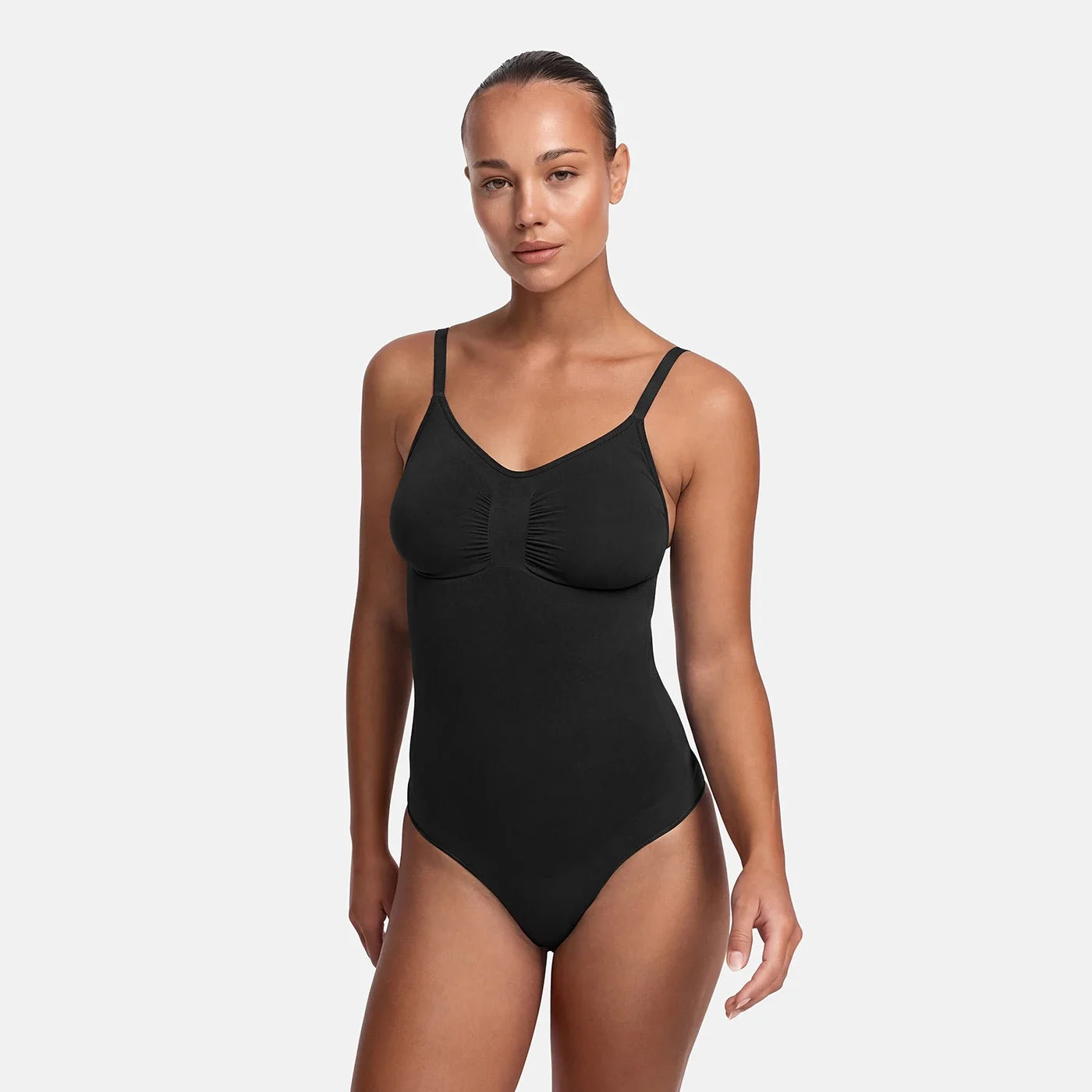 Naadloze shapewear bodysuit met slip