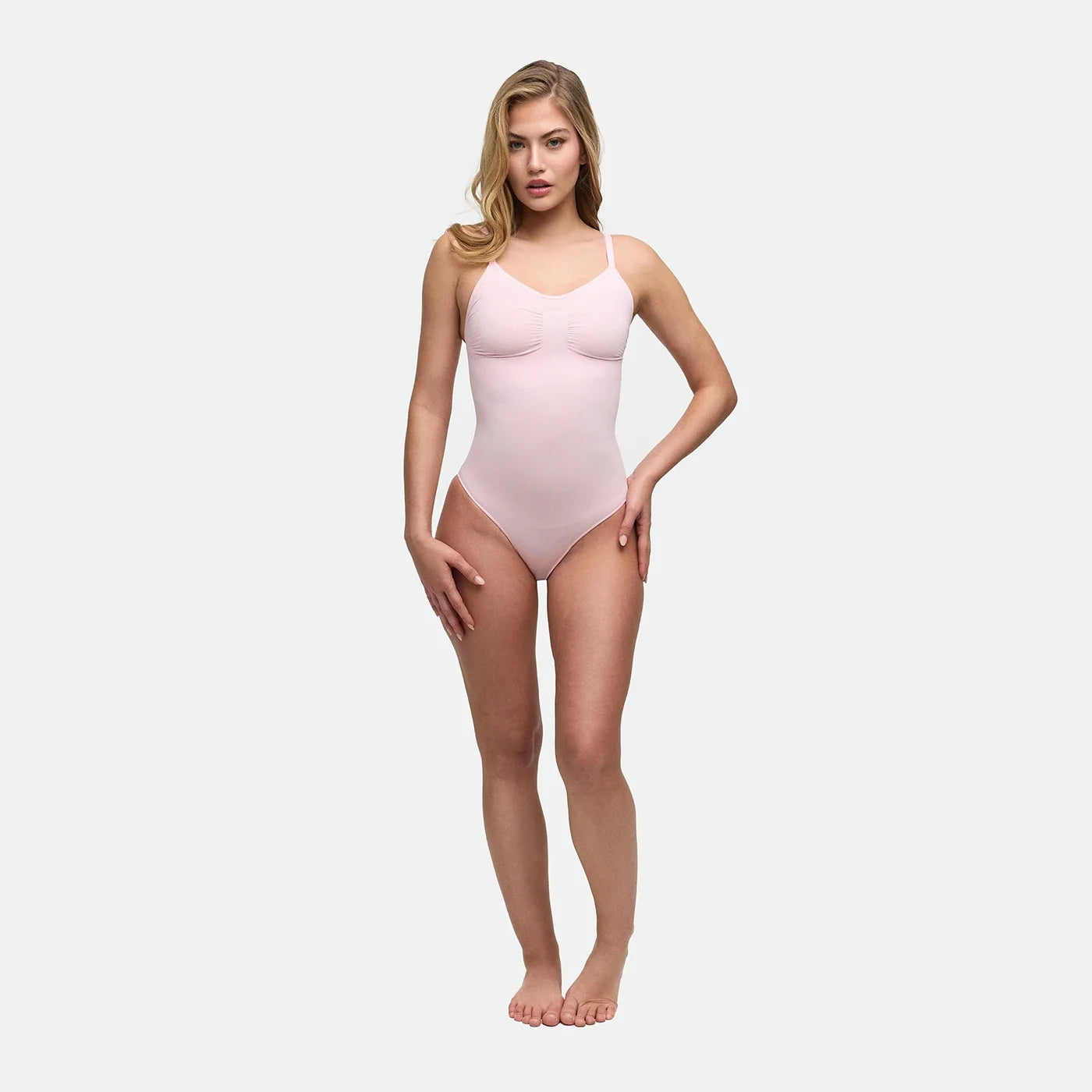 Naadloze shapewear bodysuit met slip