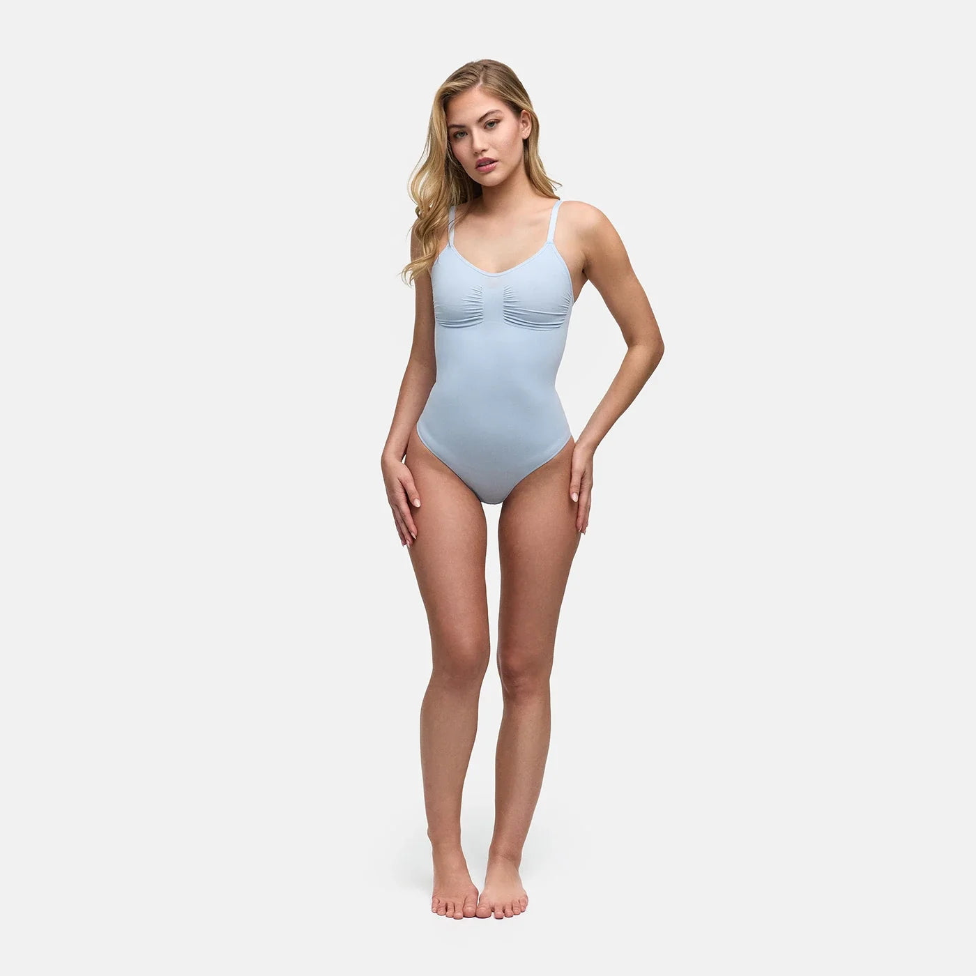 Naadloze shapewear bodysuit met slip