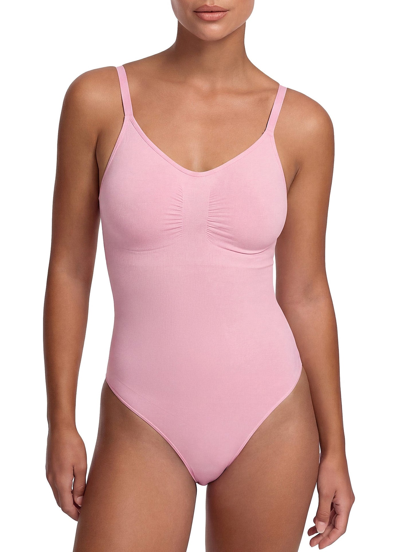 Naadloze shapewear bodysuit met slip