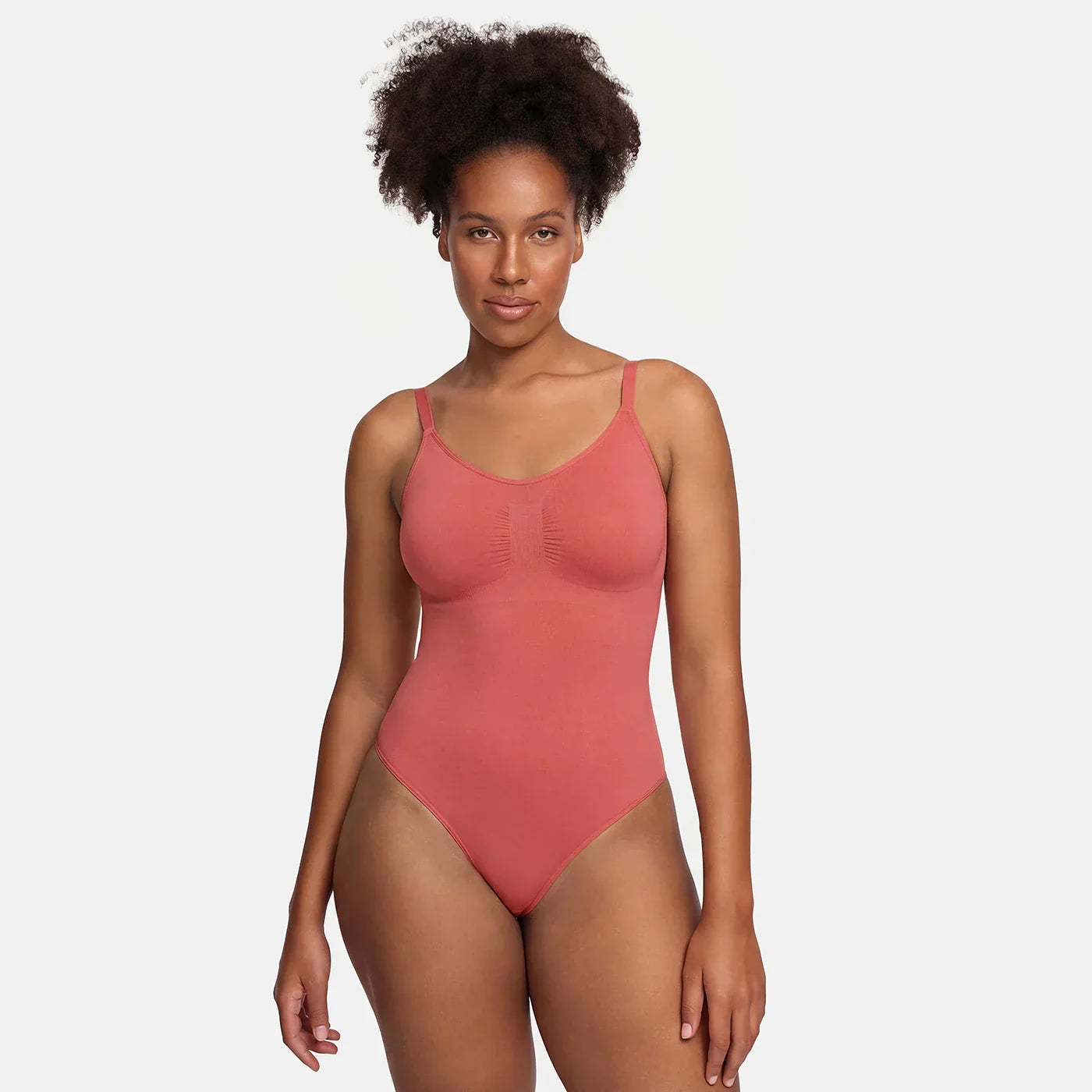 Naadloze shapewear bodysuit met string