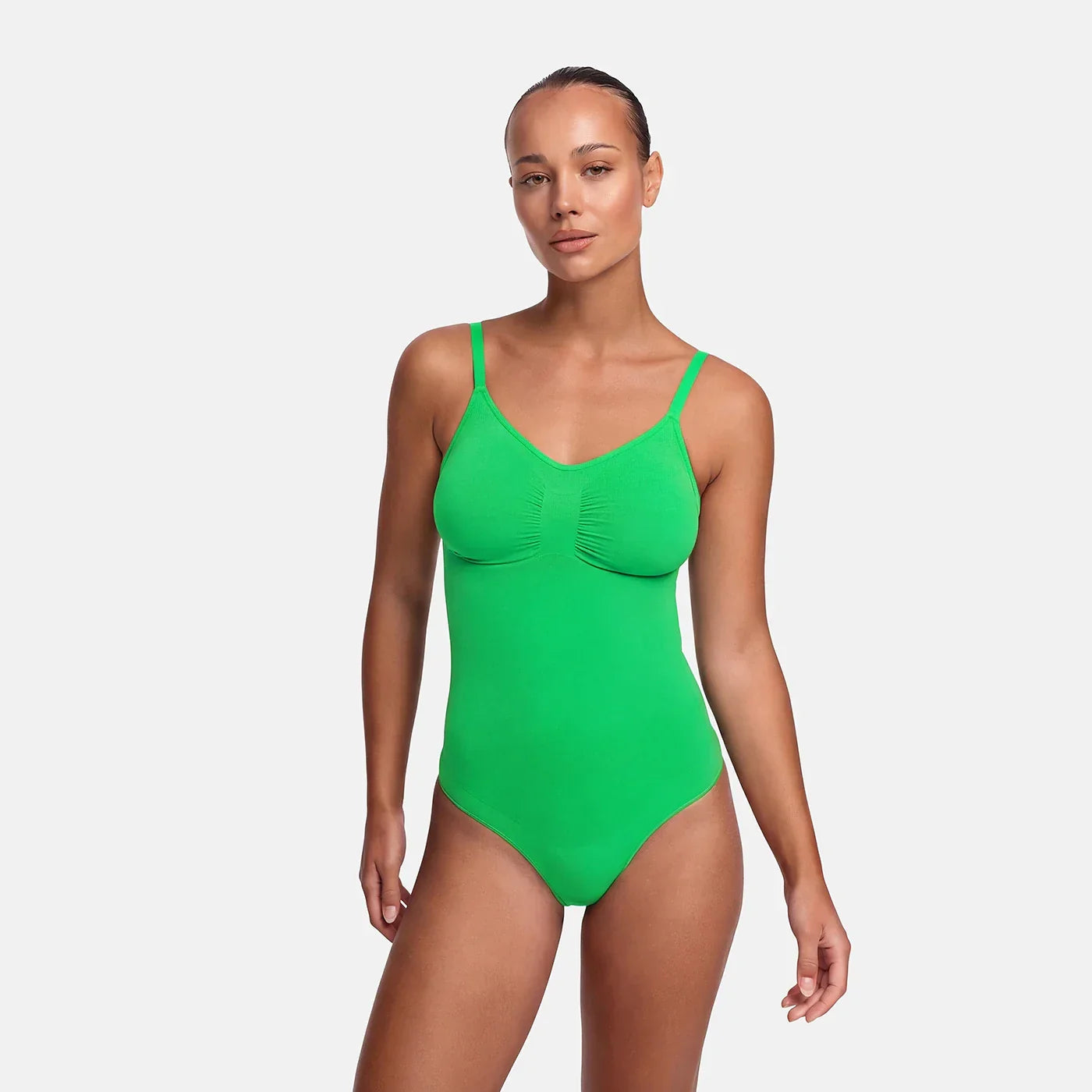 Naadloze shapewear bodysuit met slip
