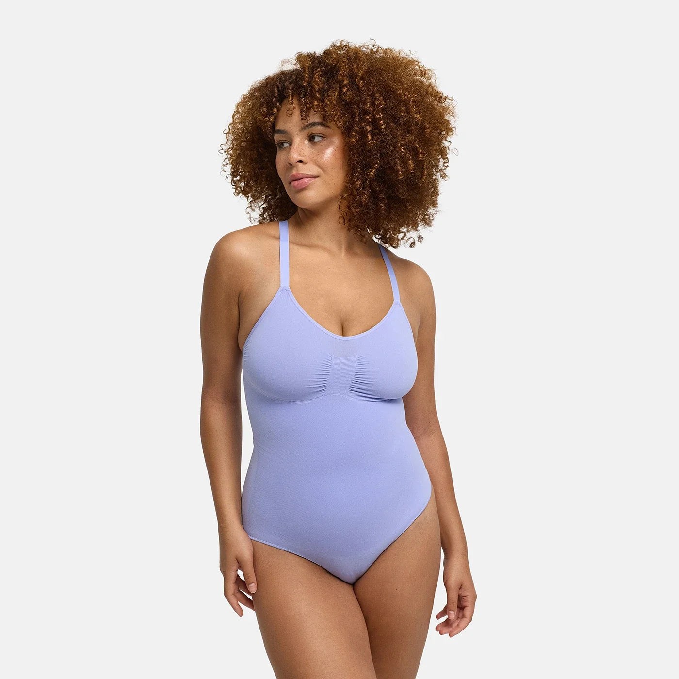 Naadloze shapewear bodysuit met slip