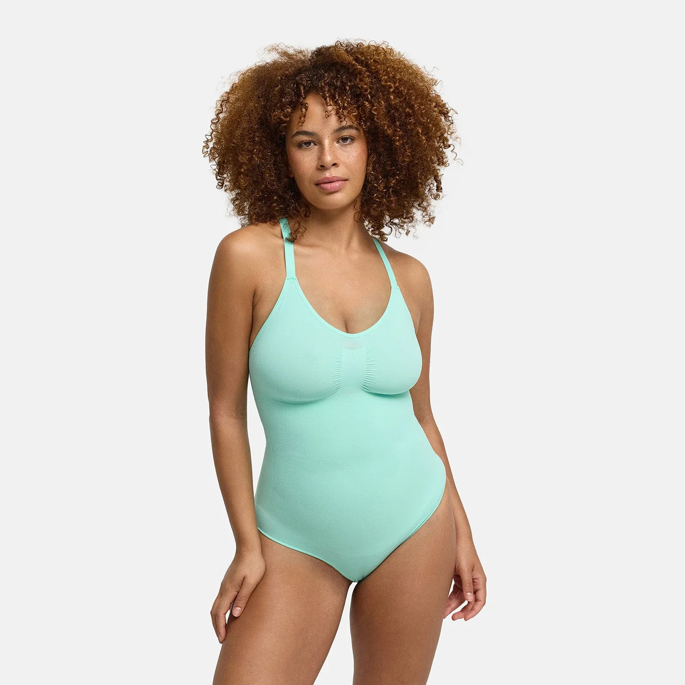 Naadloze shapewear bodysuit met slip