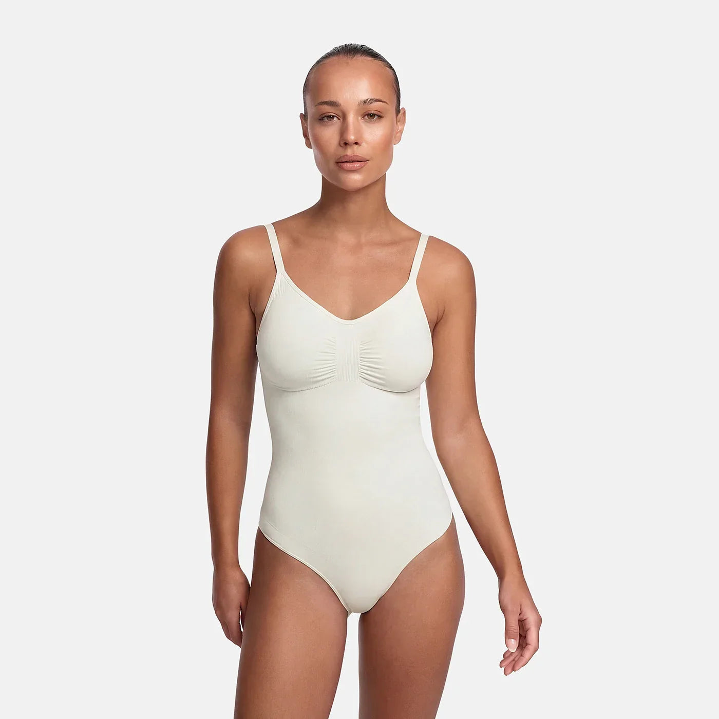 Naadloze shapewear bodysuit met string