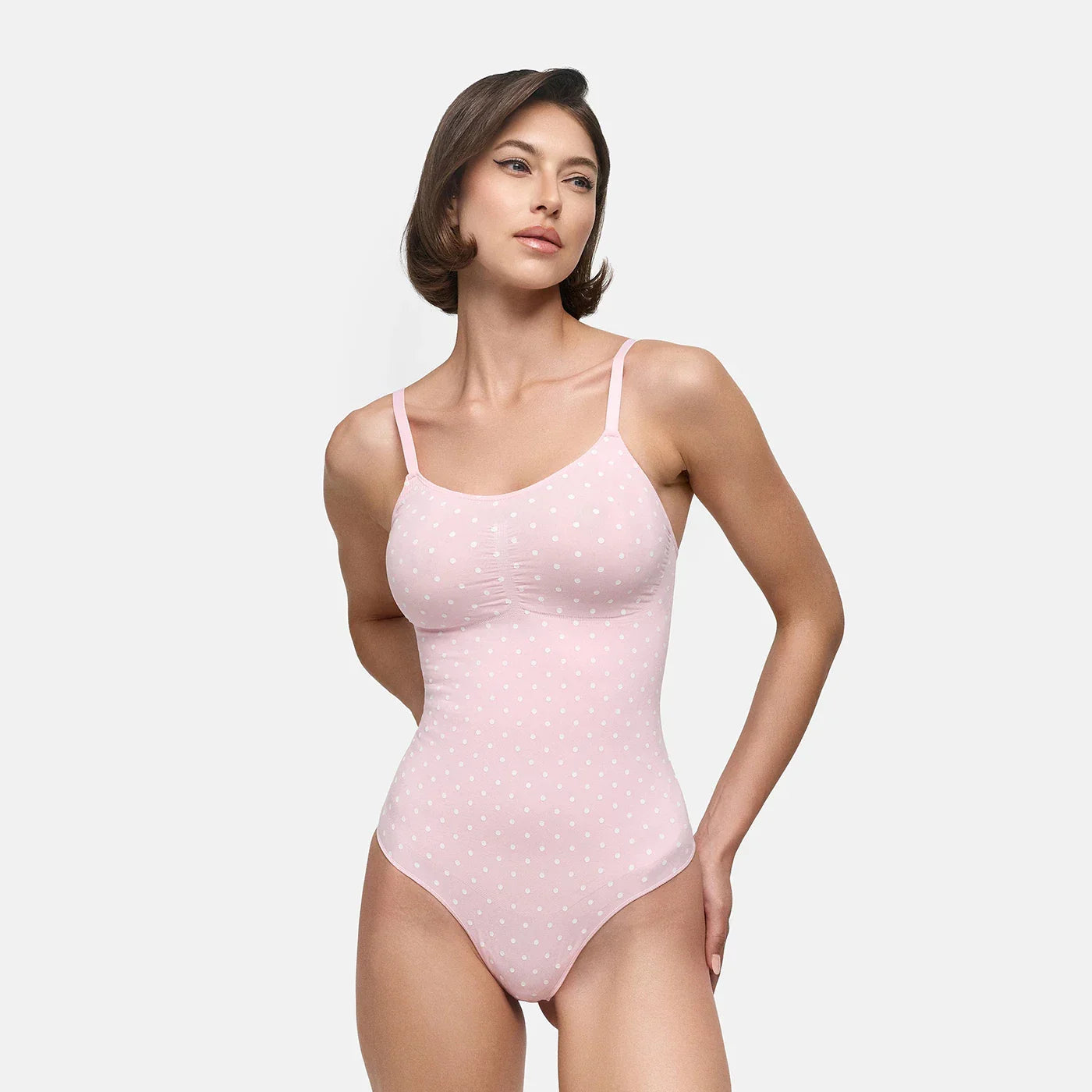 Naadloze shapewear bodysuit met slip
