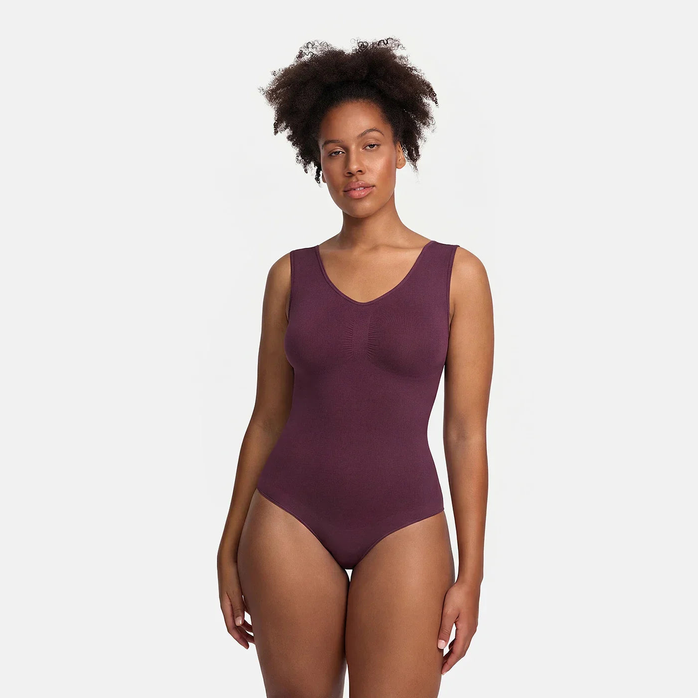 Tanktop shapewear bodysuit met slip