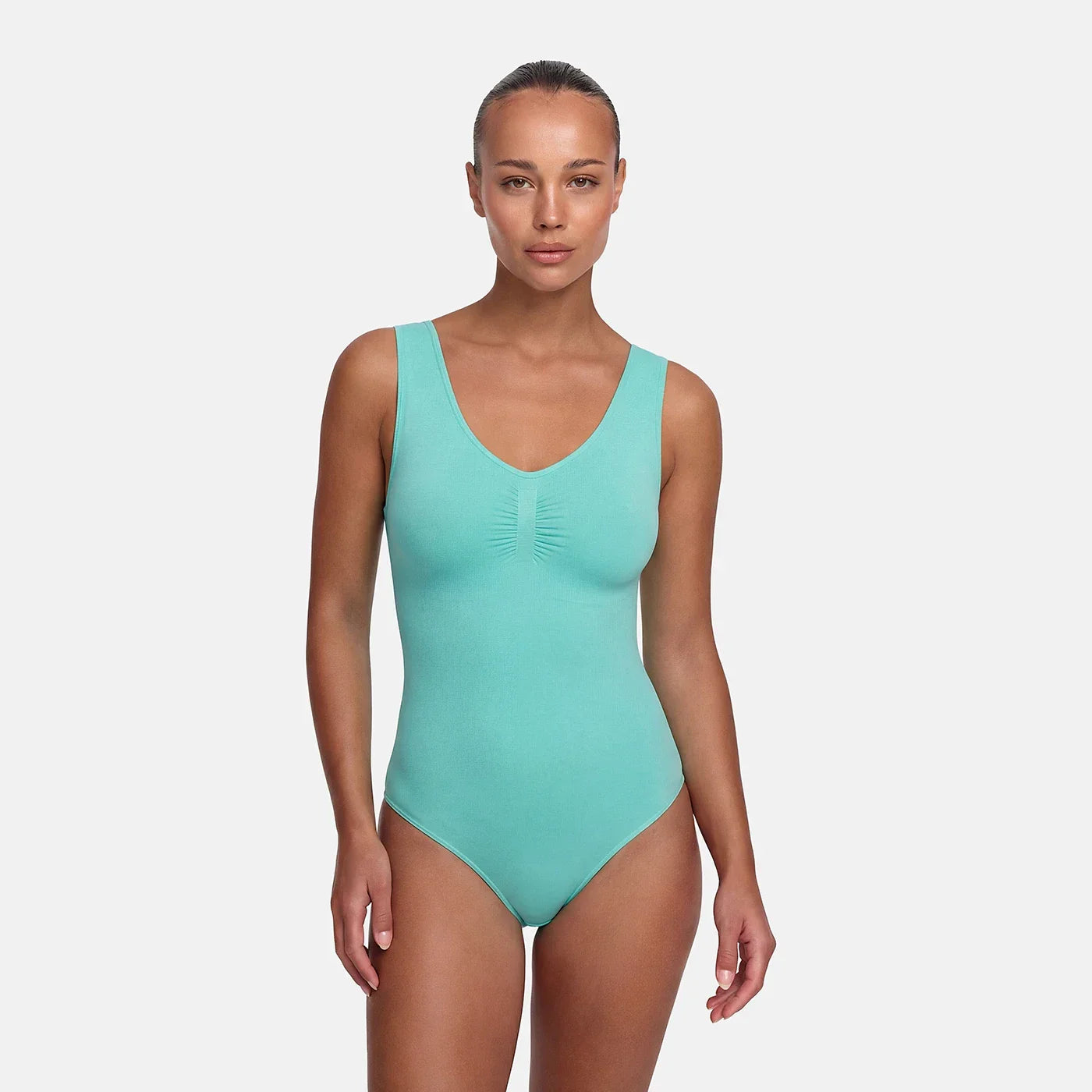 Tanktop shapewear bodysuit met slip