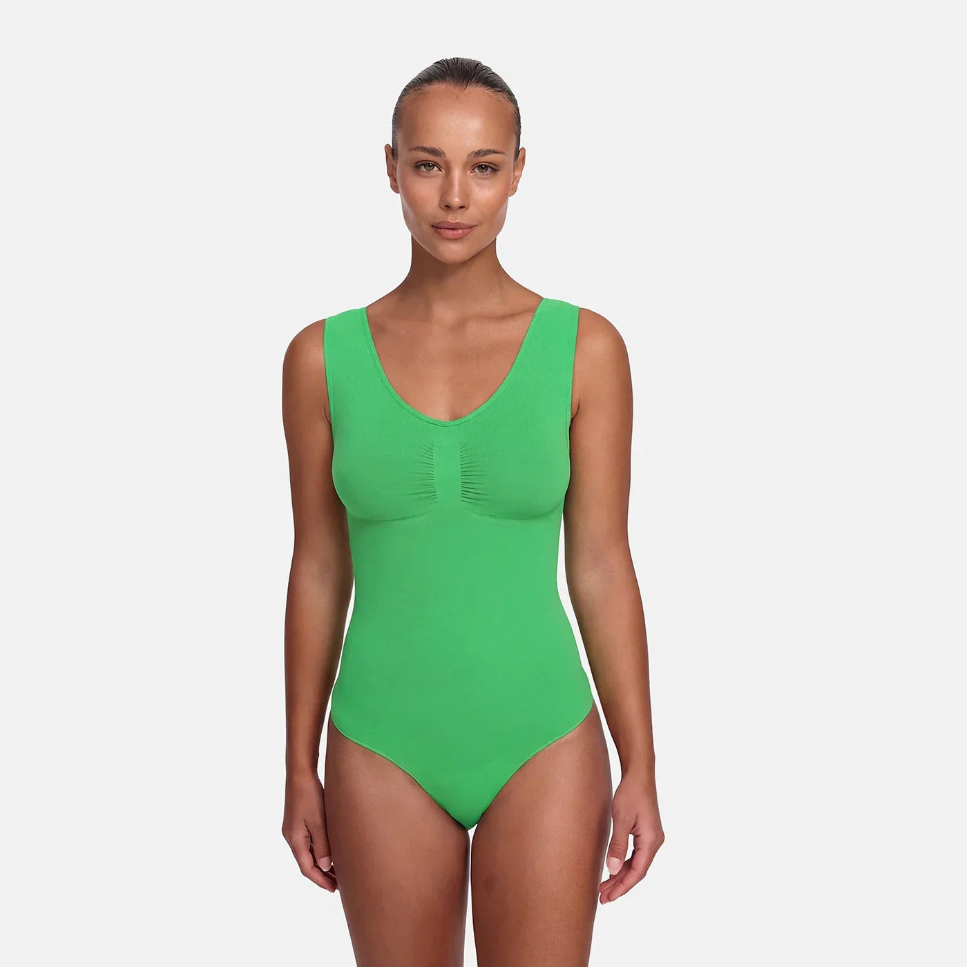 Tanktop shapewear bodysuit met slip