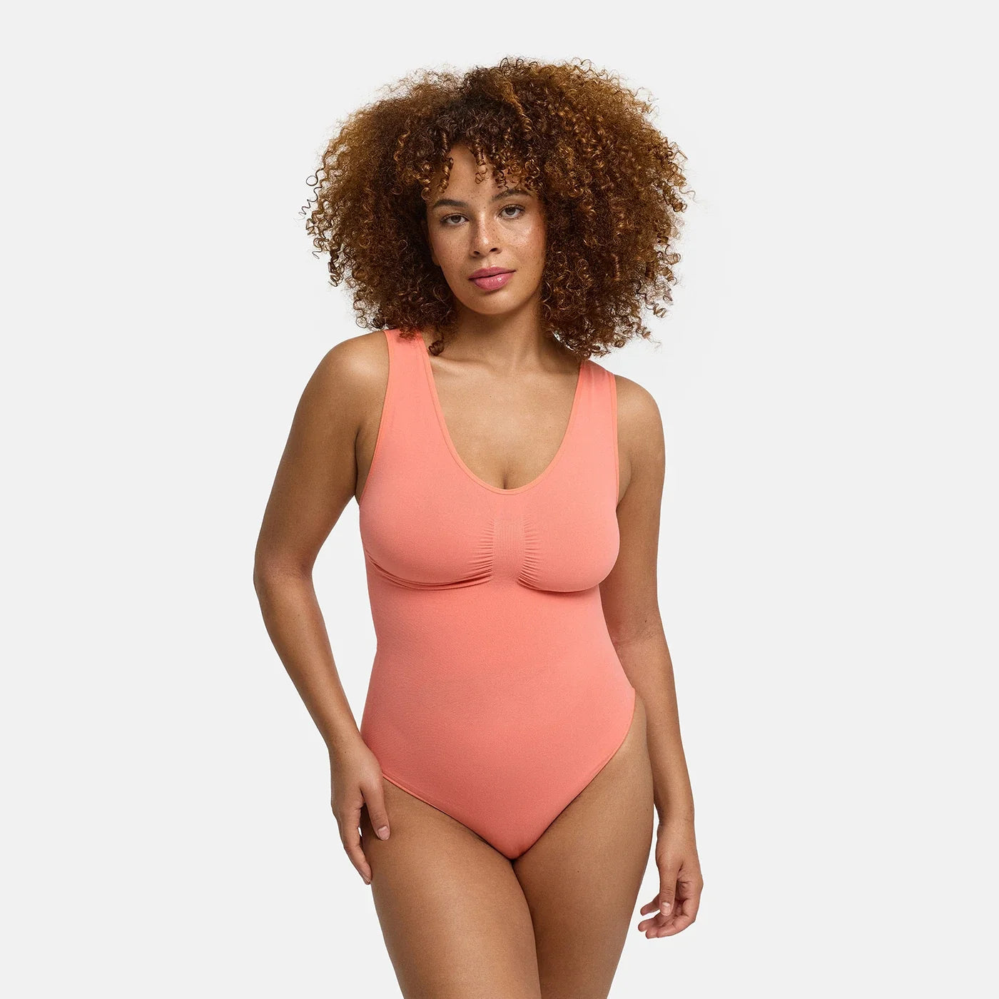 Tanktop shapewear bodysuit met slip