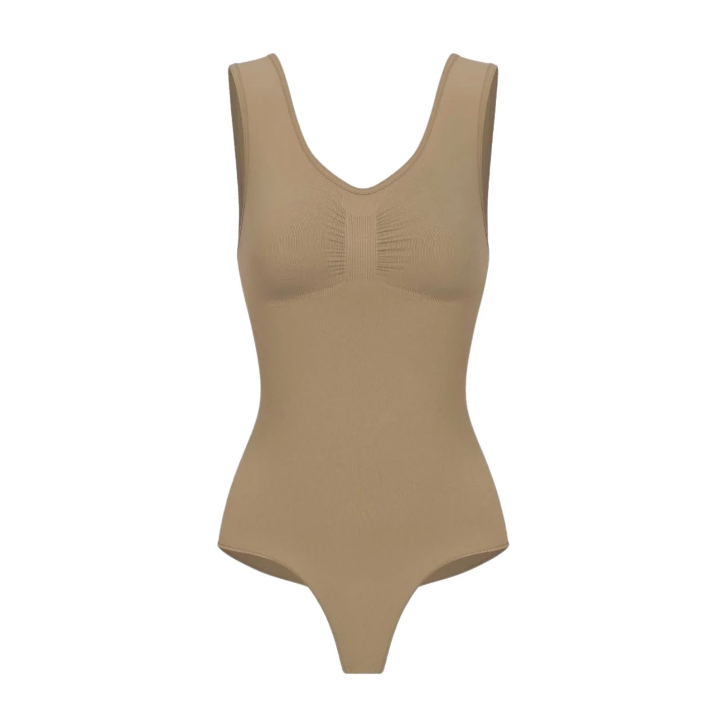 Tanktop shapewear bodysuit met string