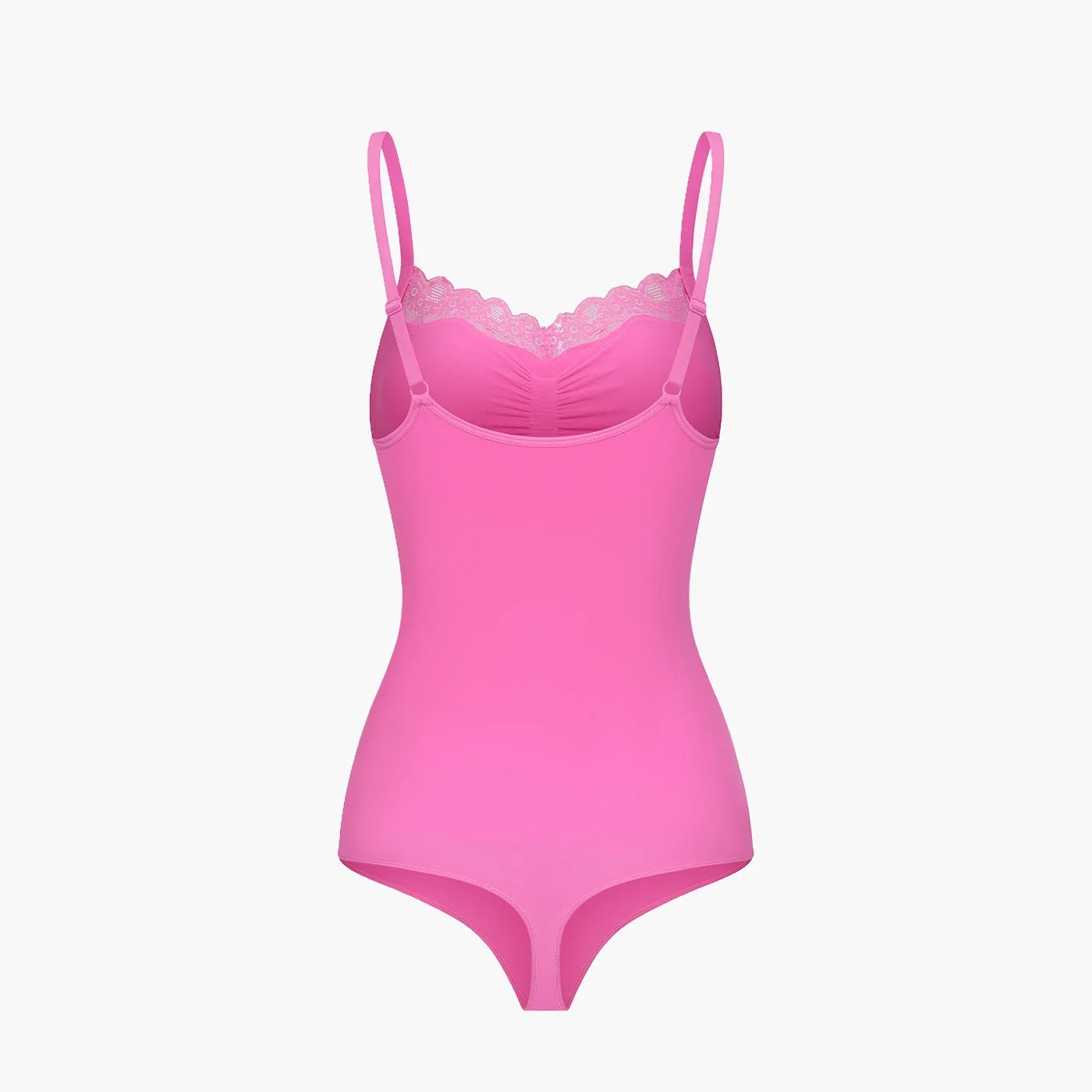 Kanten shapewear bodysuit met string