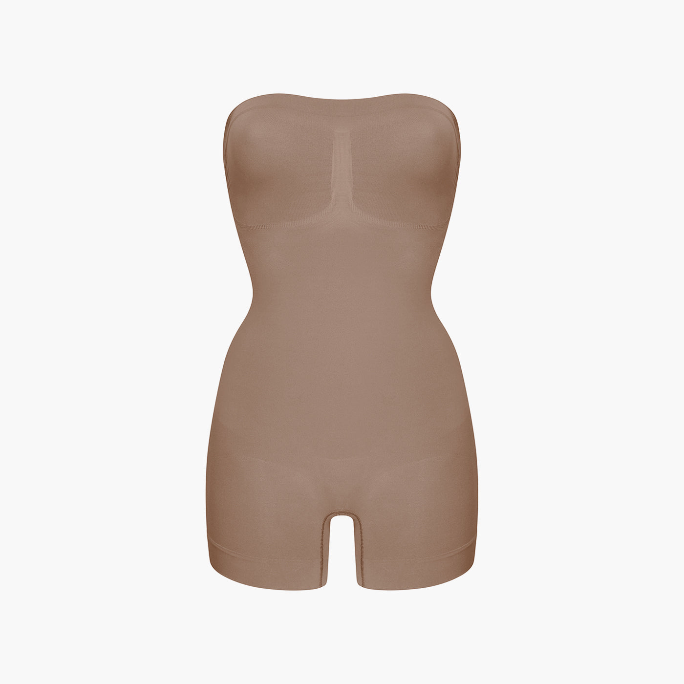 Shapewear bodysuit zonder bandjes met short