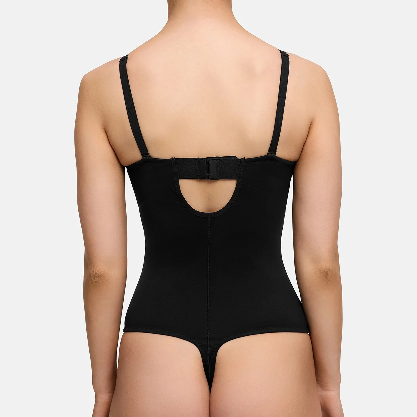 Push-up bodysuit met string en ingewerkte cups