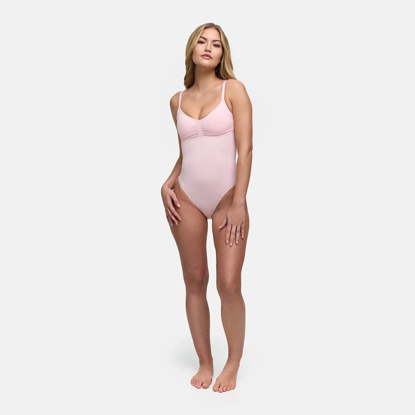 Shapewear bodysuit met beugelloze bh en slip