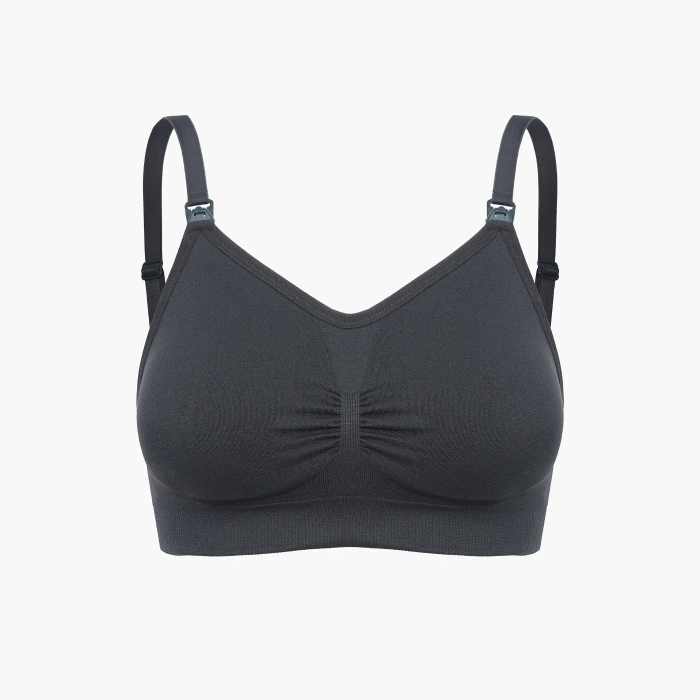 Naadloze voedings-bh met clipsluiting