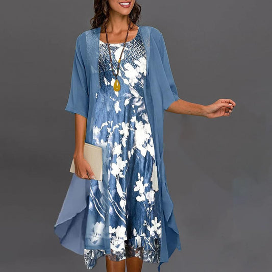 Tweedelige zomerset met bloemenprint – Théa