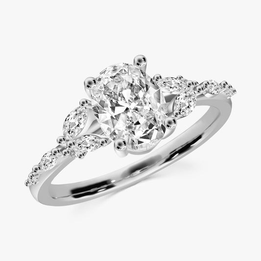 Elegante Cascade Ring
