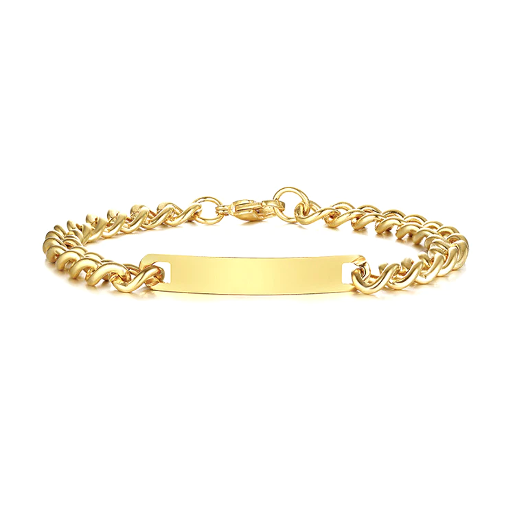 Brede Gegraveerde Armband