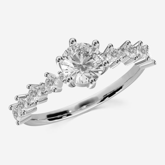Glinsterende Zirkonia Ring