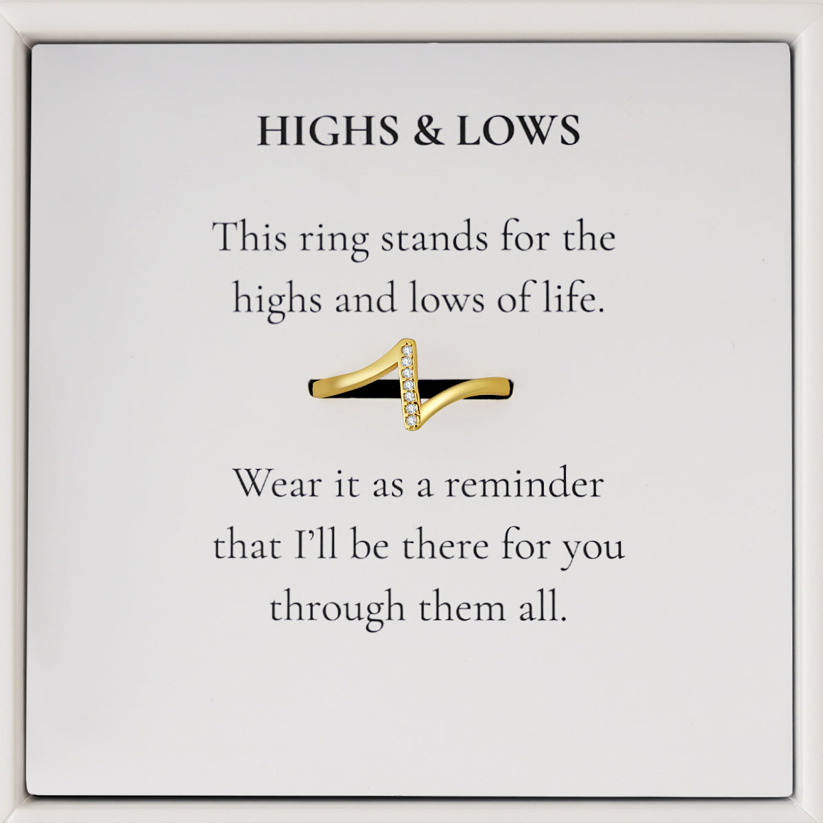 Ups en Downs Ring