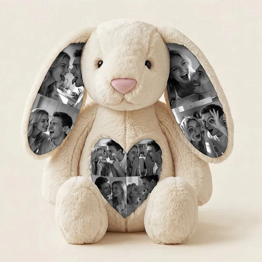Knuffelkonijn met Jouw Foto's