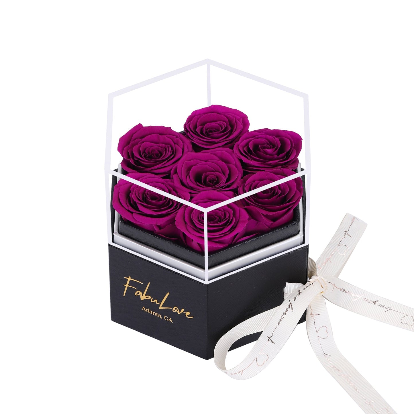 Eeuwige Rozenbox met Verborgen Ketting