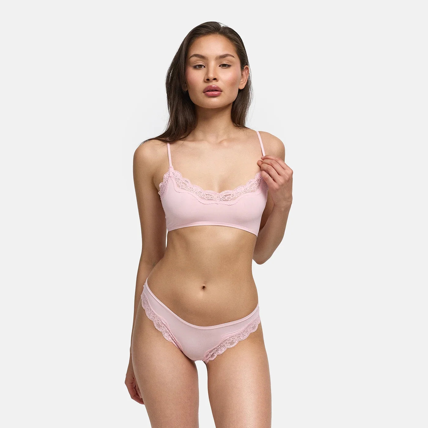 Bralette van kant zonder beugel