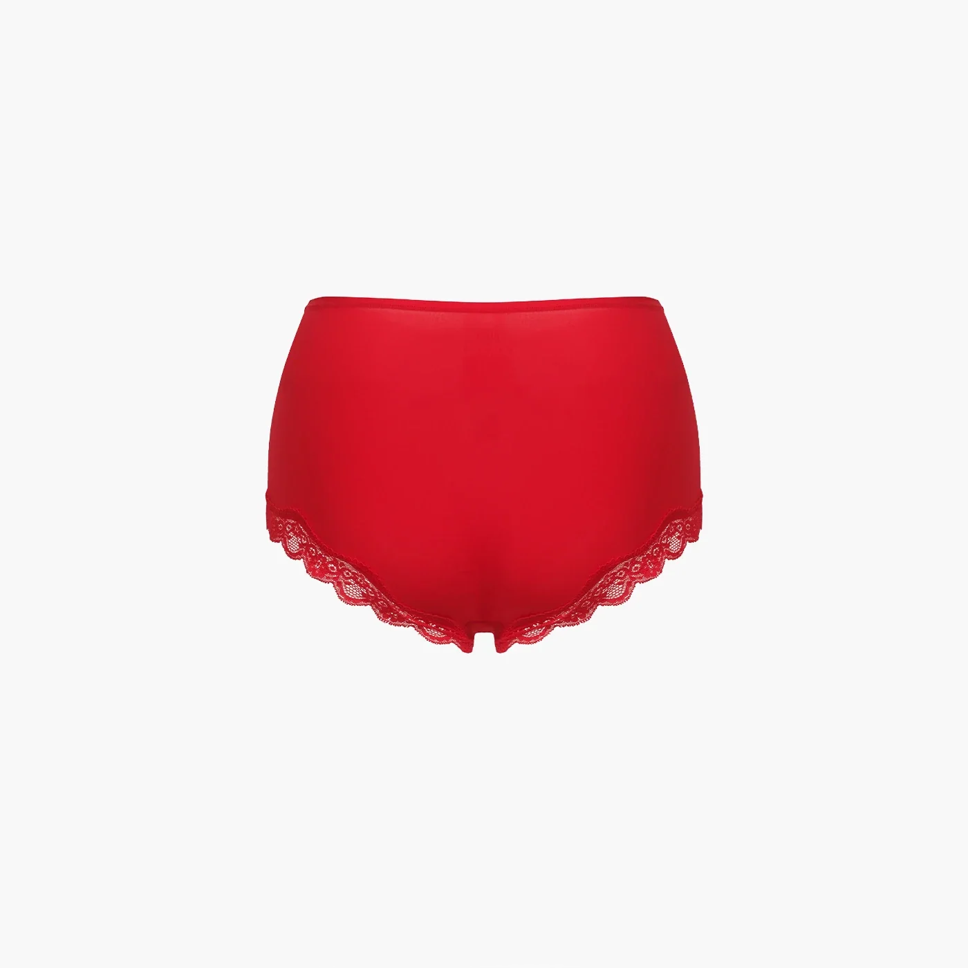 Hipster slip met kant en middelhoge pasvorm