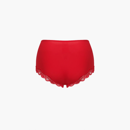 Hipster slip met kant en middelhoge pasvorm