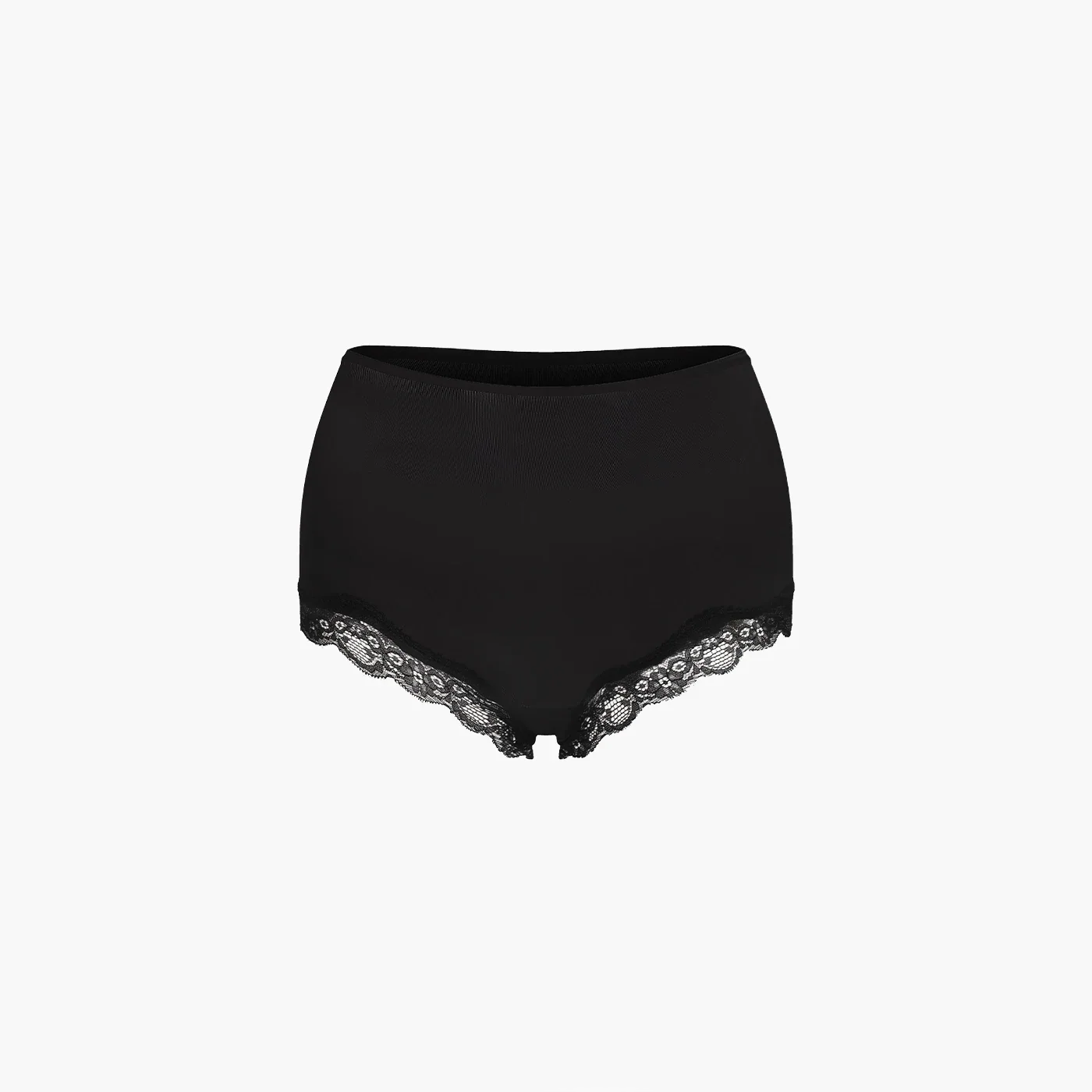 Hipster slip met kant en middelhoge pasvorm