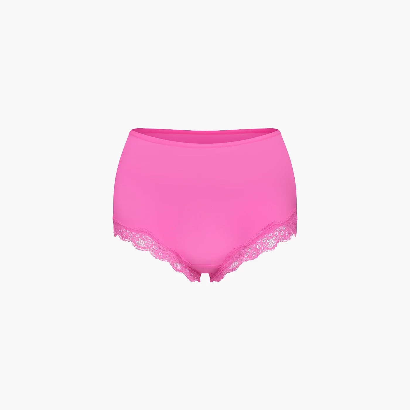 Hipster slip met kant en middelhoge pasvorm