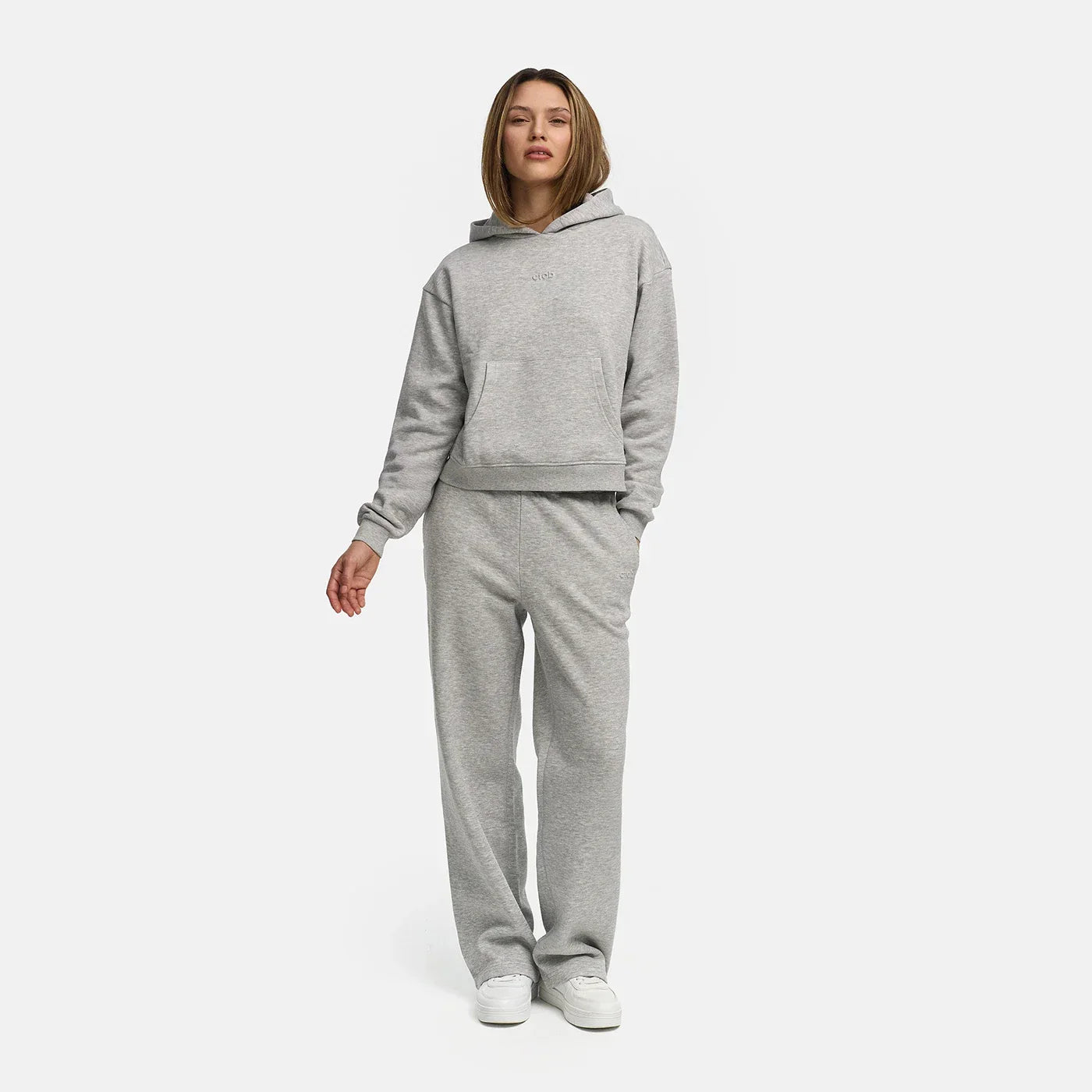 Relaxed fit broek met rechte pijp