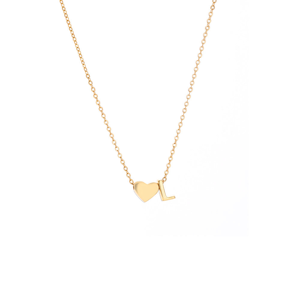 Ketting met Initiaal Hanger