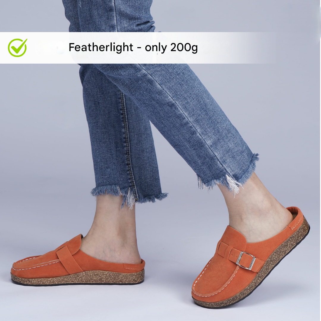 Suède dames loafers – Giulia