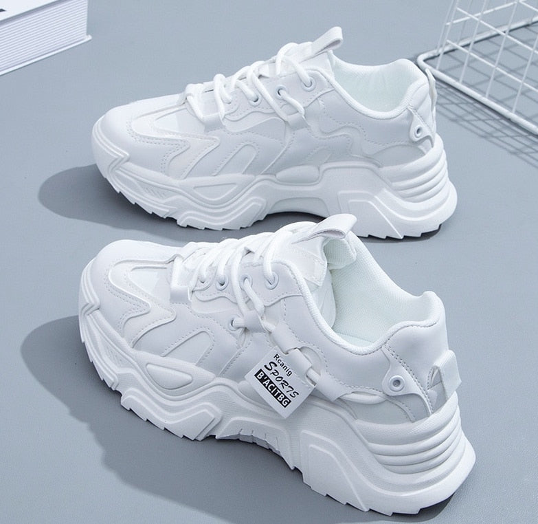 Chunky dad sneakers voor dames