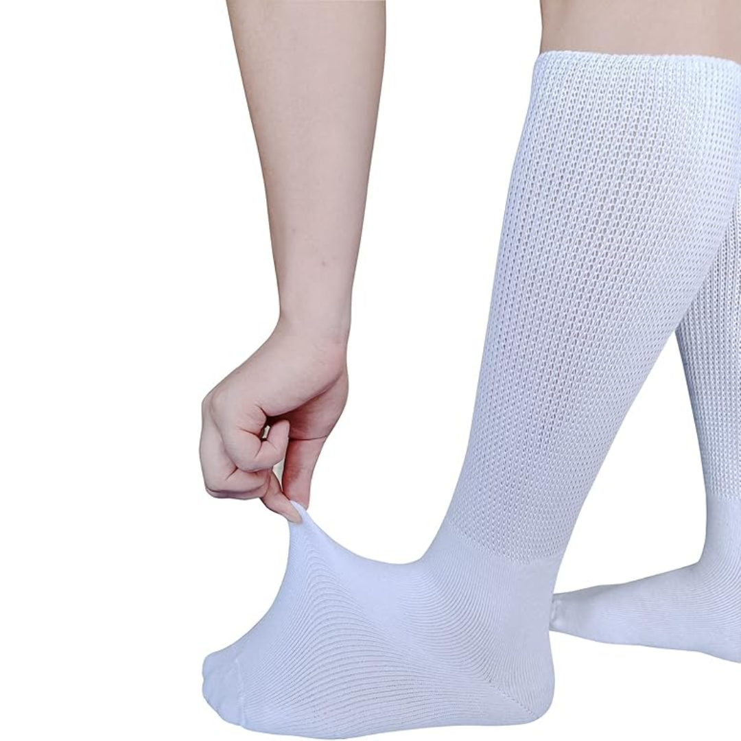 Extra brede sokken bij lymfoedeem – VitalSox